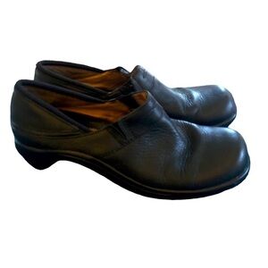 Ariat Santa Cruz Clog Black Pebble Leather Work Shoe 93905 Women's Size 9